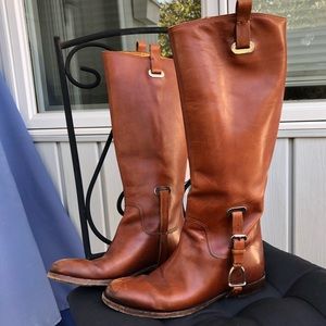 Ralph Lauren Leather Riding Boots